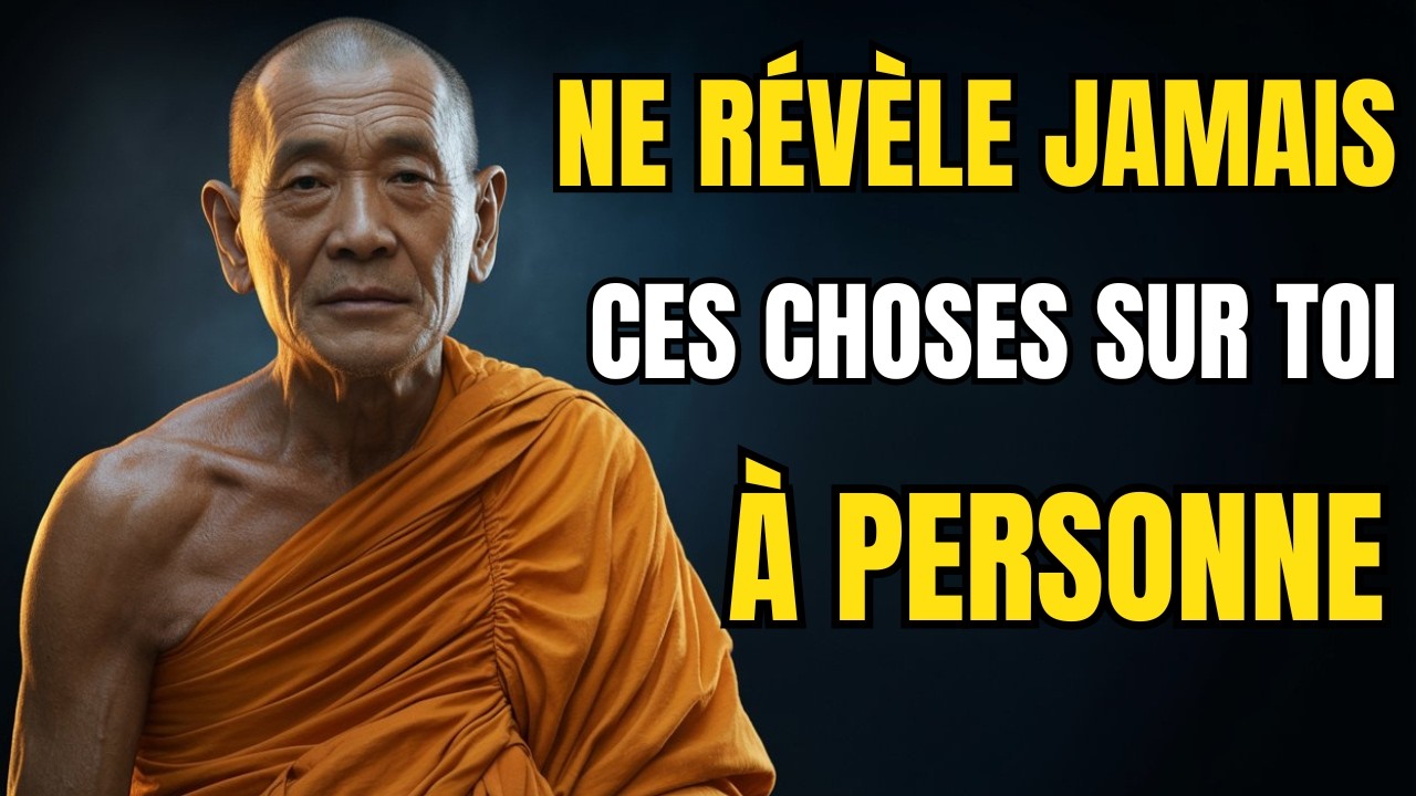8 choses à ne JAMAIS dire à personne (Sagesse Bouddhiste)