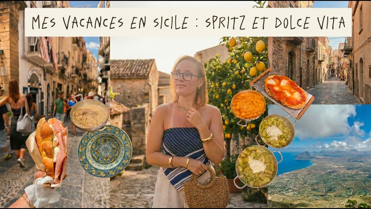 Mes vacances en Sicile : spritz et dolce vita 🌞