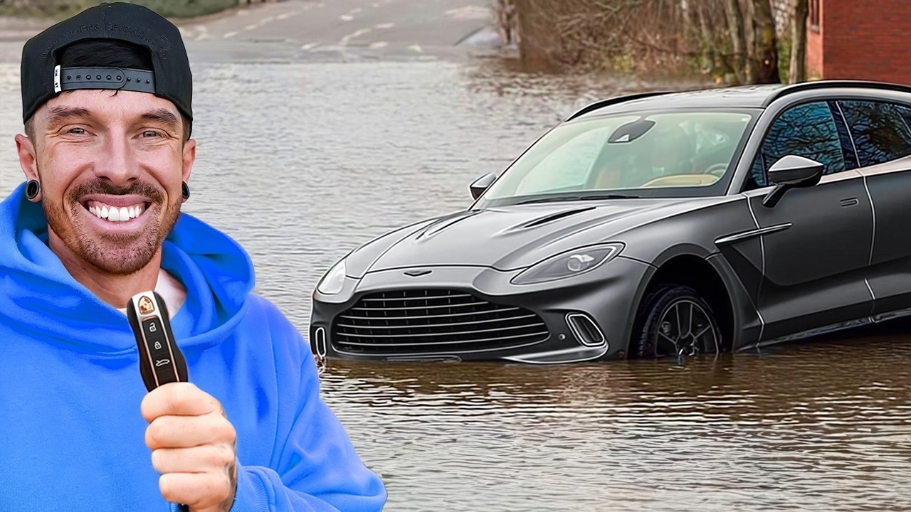 J'AI ACHETÉ À MON PÈRE UNE ASTON MARTIN DBX ENDOMMAGÉE PAR UNE INONDATION